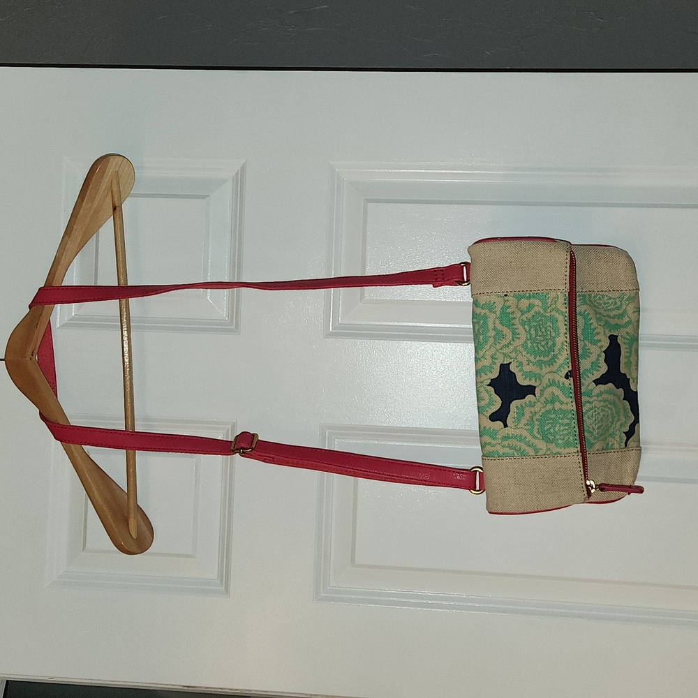 Fossil Croasbody Canvas Purse